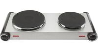 Tristar 2-Pits Dubbel Kookplaat Kp-6248 - roestvaststalen Behuizing - HU422