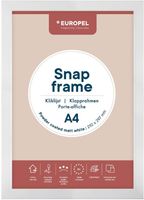 Europel Kliklijst A4 25mm Mat Wit - HU446