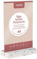 Europel Bordhouder A4 Polystone Wit - HU459