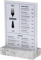 Europel Bordenhouder A5 Polystone Wit - HU460