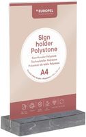 Europel Bordhouder A4 Polystone Antraciet - HU461