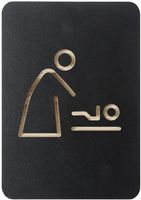 Europel Pictogram Teken Baby Zwart - HU475