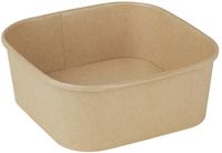 Fiesta Recyclable Fiesta Recycleerbare Vierkante Container Basissen 1200ml (Verpakking van 300) - HW017