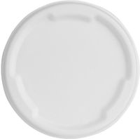 Fiesta Recyclable Fiesta Composteerbare Bagasse Deksels voor 400/500ml Kom Basissen (pakket van 50) - HW025