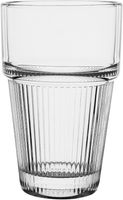 Olympia Geribbelde Stapelbare Tumblers 300ml (set van 6) - HW796