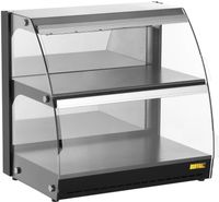 Buffalo Zelfbediening Verwarmde Display Unit met Scharnierende Deuren - HW921