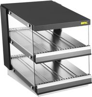 Buffalo Schuin Kanaal Voedselverwarmer 2 Planken - HW925