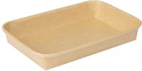 Fiesta Recyclable Fiesta Recycleerbare No. 3 Sushi Schaal Bodems 160x115mm (Verpakking van 300) - HX288