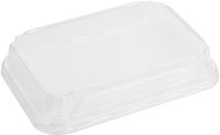 Fiesta Recyclable Fiesta Recycleerbare PET Deksel voor Nr. 3 Sushi Trays (Verpakking van 300) - HX293