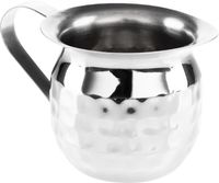 Olympia Mini Melkkannetje RVS Gehamerd 120ml (verpakking van 6) - HY119