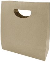 Fiesta Compostable HY764 Fiesta Recycleerbare D Cut Handgreep Bruine Papieren Tassen Medium (250 stuks)