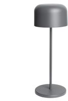 Olympia Siena Tafellamp Ronde Koepel Grijs 300mm - HZ211