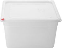 Hygiplas Click PP GN Container 2/3 met Deksel & 7 Kleurenclips 200mm 16.1Ltr (Set 4) - HZ352