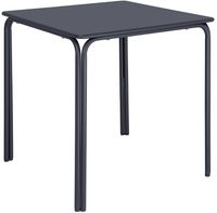 Bolero Adeline Stalen Vierkante Tafel 700mm Leisteen Blauw - HZ355