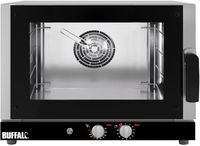 Buffalo Convectieoven met Vochtigheid 4x GN 1/1 Driefasig - HZ488