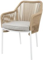 Bolero Bay PE Gevlochten Rattan Outdoor Armstoelen Honingkleur (2stuks) - HZ596
