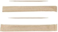 Sier Disposables FSC® Houten Tandenstoker, Twee Punten, per Stuk Verpakt, 65 mm (doos van 1000 Stuks) - HZ703