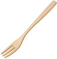 Sier Disposables Mini Vork Bamboe 98mm (doos 200) - HZ713