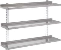 Gastro M HZ752 Gastro-M complete schapset 3 niveaus 100x40cm - volledige montageset (excl. schroeven)