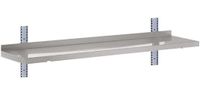 Gastro M HZ753 Gastro-M Complete wandplank 1 niveau 120x40cm - volledige montageset (excl. schroeven)
