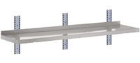 Gastro M HZ759 Gastro-M Complete wandplank 1 niveau 160x40cm - volledige montageset (excl. schroeven)