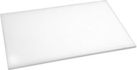 Hygiplas standaard snijplank met hoge dichtheid wit | J016