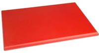 Hygiplas kleurcode snijplank rood 450x300x25mm | J034