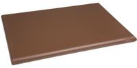 Hygiplas kleurcode snijplank bruin 450x300x25mm | J035