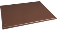 Hygiplas kleurcode snijplank bruin 600x450x25mm | J041