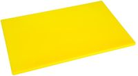 Hygiplas standaard snijplank met lage dichtheid geel | J254