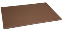 Hygiplas standaard snijplank met lage dichtheid bruin | J256