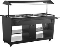 Buffalo JA179 Warmhoud Buffet Bar Zwart
