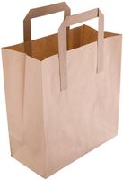 Fiesta Recyclable JA527 Fiesta Recycleerbare Platte Handvat Bruine Papieren Tassen Klein (250 stuks)