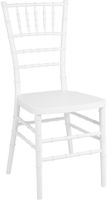 Bolero JA998 Chiavari Polypropyleen Stoelen Wit (4 stuks)