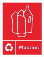 Jantex JB492 Slim Bin Label - Kunststoffen