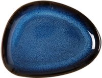Olympia JK243 Luna aardewerk driehoekige borden middernachtblauw 207x158mm (6 stuks)
