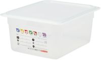 Cambro JN506 Safetrak IML polypropyleen voedselbewaarbak 1/2 GN 150mm