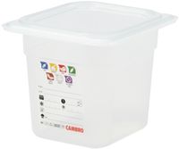 Cambro JN517 Safetrak IML polypropyleen voedselopslagbak 1/6 GN 150 mm