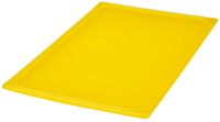 Cambro JN521 Safetrak IML polypropyleen afsluitdeksel geel 1/1 GN