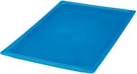 Cambro JN523 Safetrak IML polypropyleen afsluitdeksel blauw 1/1 GN 10PPCWSC545