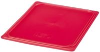 Cambro JN530 Safetrak IML polypropyleen sluitdeksel rood 1/2 GN