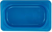 Cambro JN553 Safetrak IML polypropyleen afsluitdeksel blauw 1/9 GN