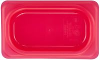 Cambro JN554 Safetrak IML polypropyleen sluitdeksel rood 1/9 GN