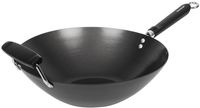 Antikleef wok met platte bodem | 35,5cm | Kitchencraft | K250