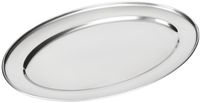 Olympia ovale RVS serveerschaal 25cm | K362