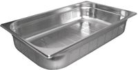 Geperforeerde Rvs Gn1/1 Bak | 6.5cm Hoog | Vogue | K840