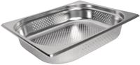 Geperforeerde Rvs Gn1/2 Bak | 6.5cm Hoog | Vogue | K844