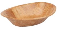 Ovale houten kom | groot | L093
