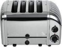 2 x 2 combi toaster | 4 sleuven | RVS | 42174 | Dualit | L139