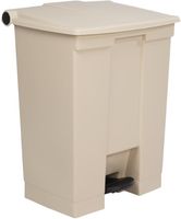 Rubbermaid Pedaalemmer Beige 68l, Rubbermaid L374